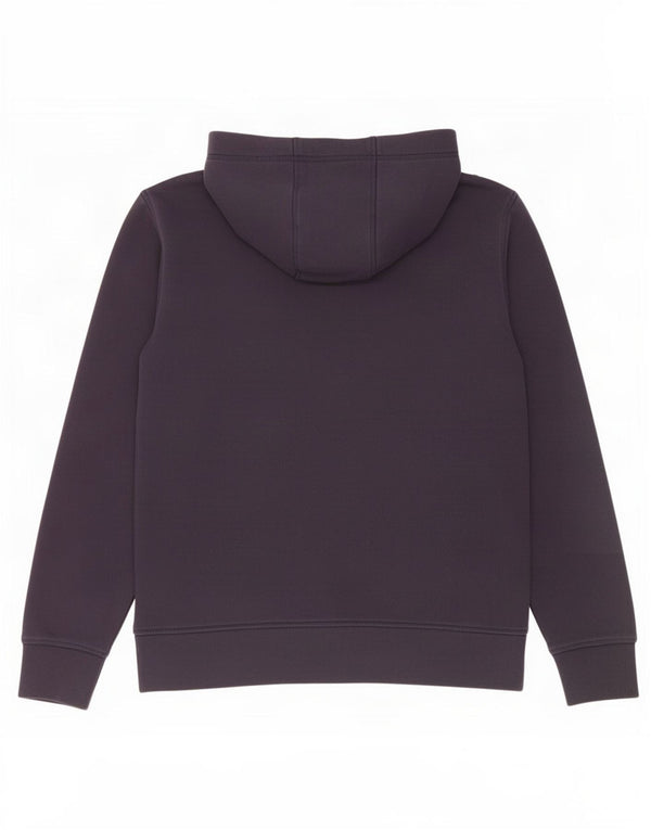 Tommy Hilfiger Γυναικείο γραφικό φούτερ με κουκούλα UK 14 Medium Navy Blue Cotton