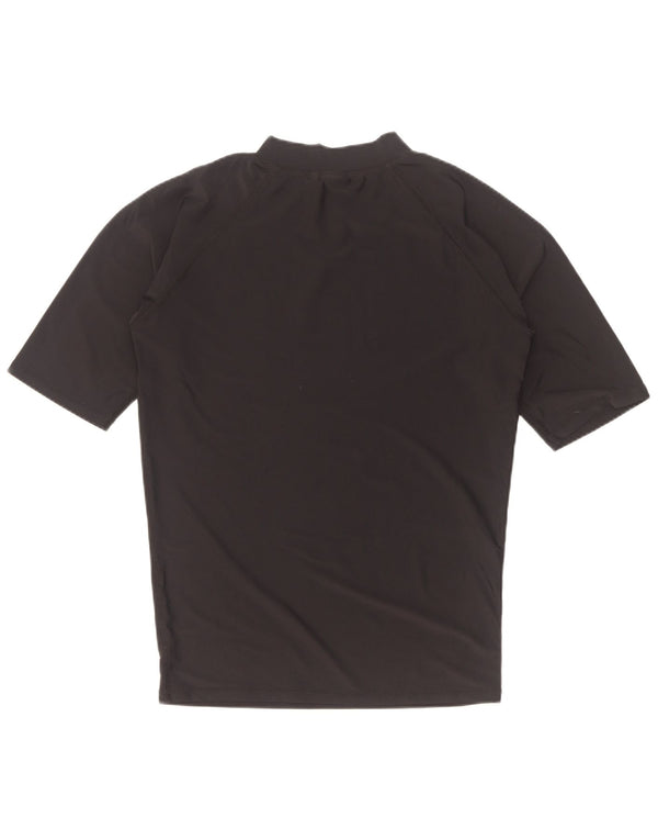 Maui and Sons Damen T-Shirt Top UK 14 Large Schwarz Polyamid