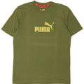 Puma Herren Grafik-T-Shirt-Oberteil Mittelgrün