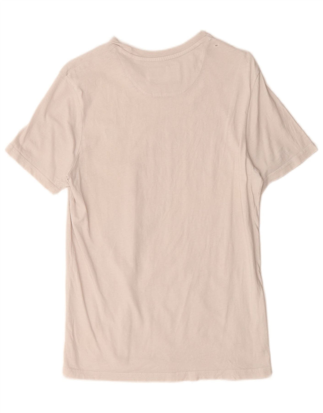 Lyle & Scott Mens T-Shirt Top Small White Cotton