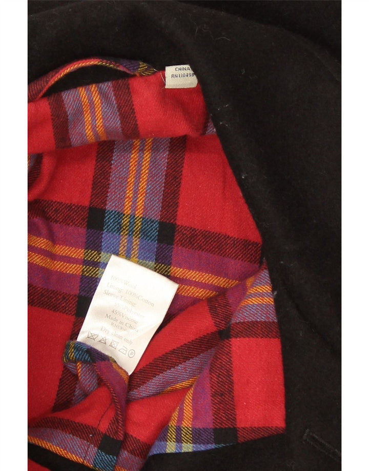 Jachetă Jack Wills pentru bărbați cu 3 nasturi, UK 36, lână neagră mică