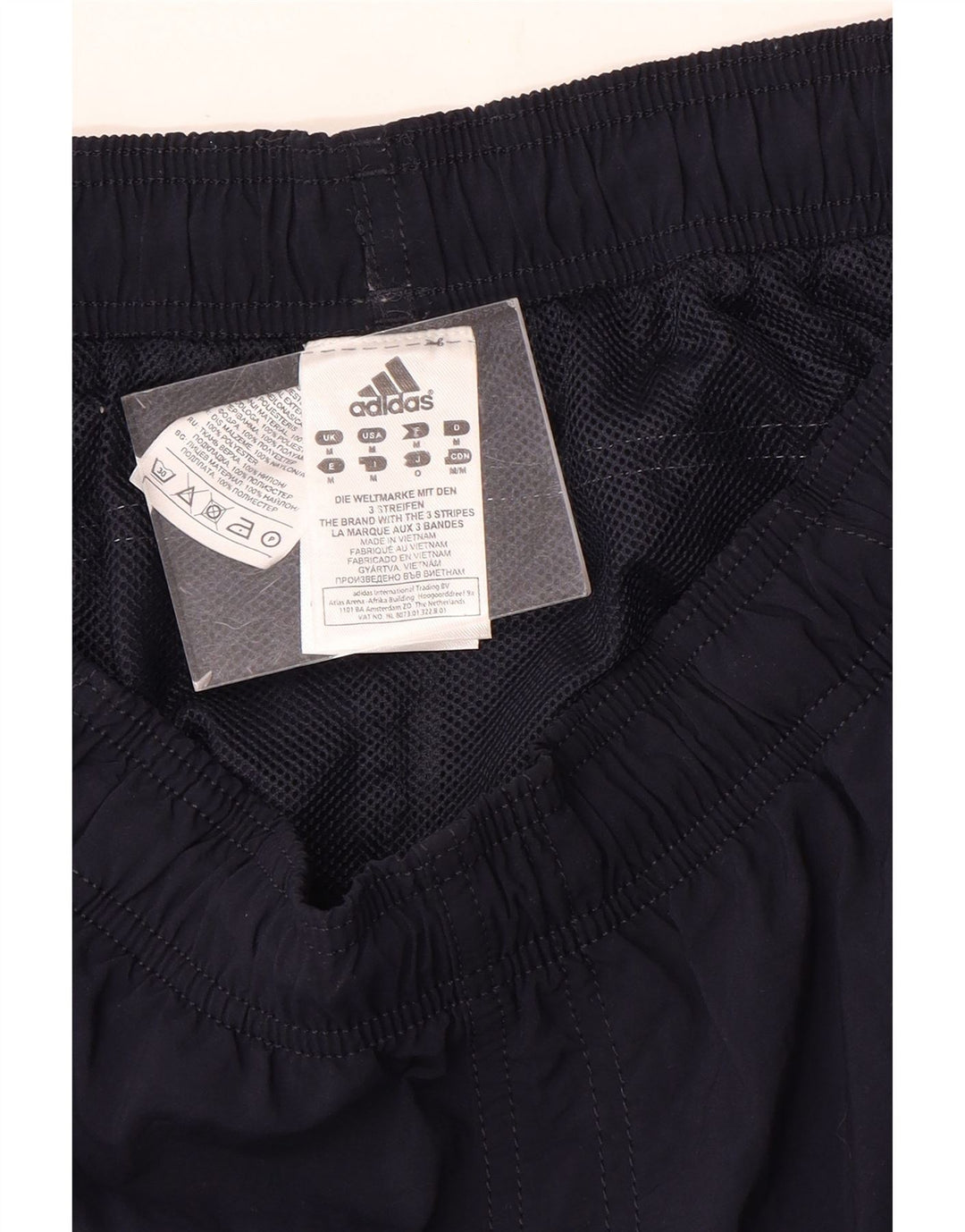 Pantaloni scurți de înot Adidas pentru bărbați, poliester medii bleumarin