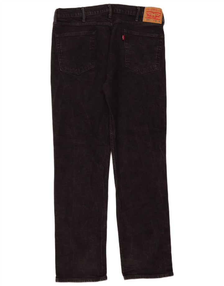 Levi's Uomo 514 Jeans dritti W38 L34 Cotone Nero