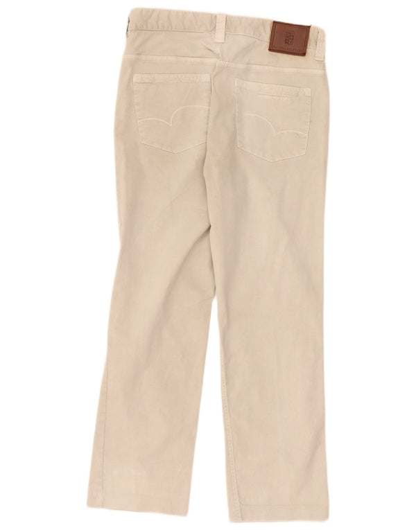 Marina Militare Mens Straight Cargo Trousers IT 46 Small W32 L29 Beige