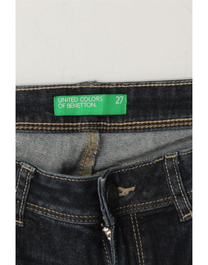 BENETTON Womens Skinny Jeans W27 L31 Blue Vintage Benetton and Second-Hand Benetton from Messina Hembry 