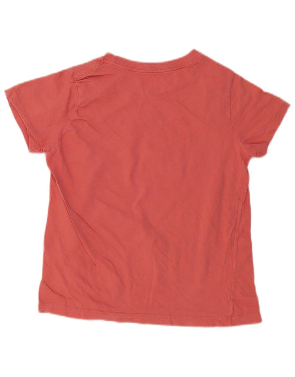 Nike Girls Graphic T-Shirt Top 12-13 Years Large Pink Cotton