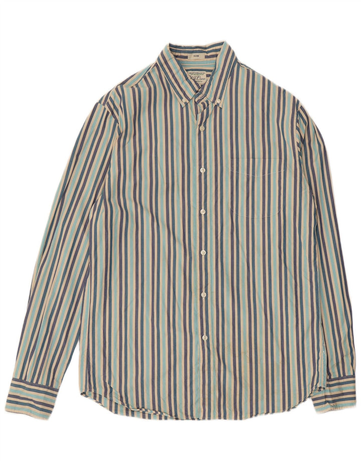 Ανδρικό πουκάμισο J. Crew Slim Medium πολύχρωμο βαμβακερό ρίγες