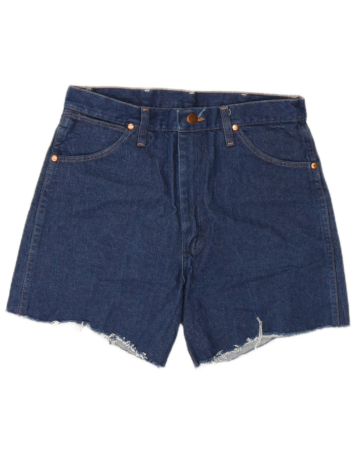 Wrangler Womens Denim Shorts W30 Medium Blue