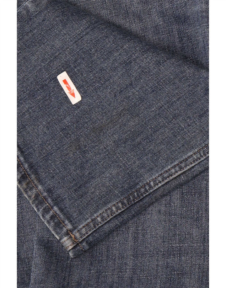 Wrangler Straight Jeans til mænd W36 L34 blå bomuld