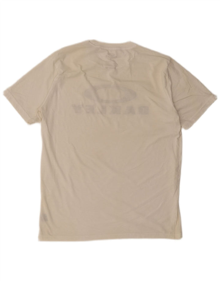 Oakley Herre Regular Fit Grafisk T-shirt Top Medium White