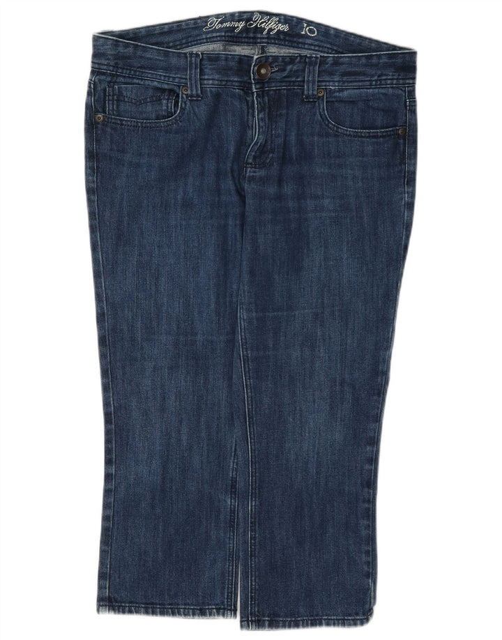 Tommy Hilfiger Damen Capri-Jeans US 10 Large W32 L21 Blau