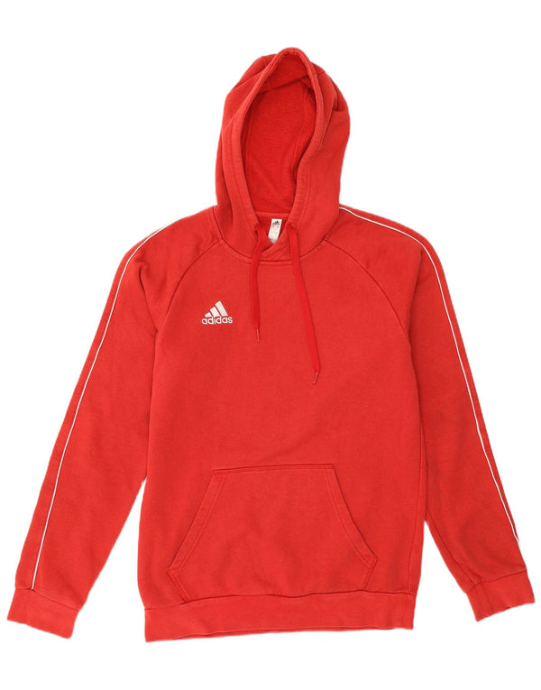 Adidas Pull à capuche pour femme UK 10 Petit coton rouge