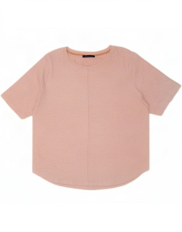 Tricou pentru femei Marks & Spencer Top UK 20 2XL roz viscoză