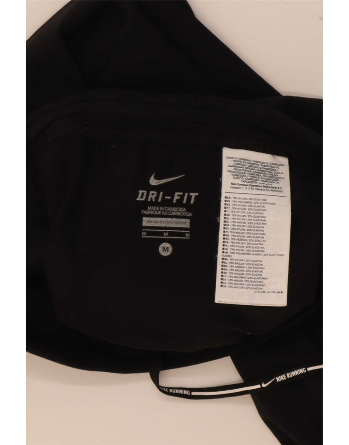 Leggings Nike Dri Fit pentru femei UK 12 Medium Black Nylon