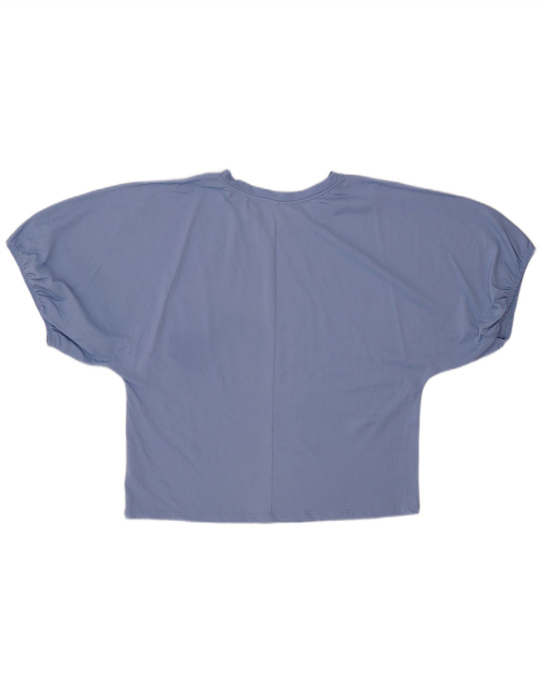 BENETTON Womens T-Shirt Top UK 14 Medium Blue Cotton
