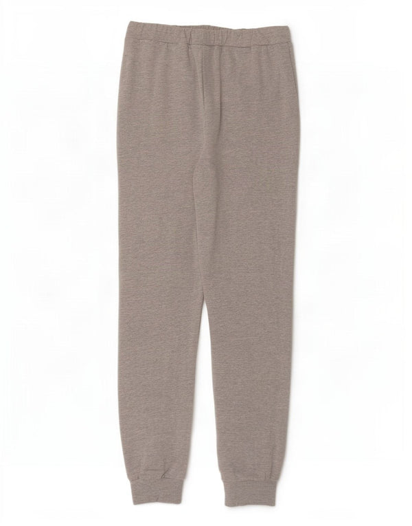 Lotto Womens Graphic Tracksuit Trousers Joggers UK 14 Large Grey Cotton