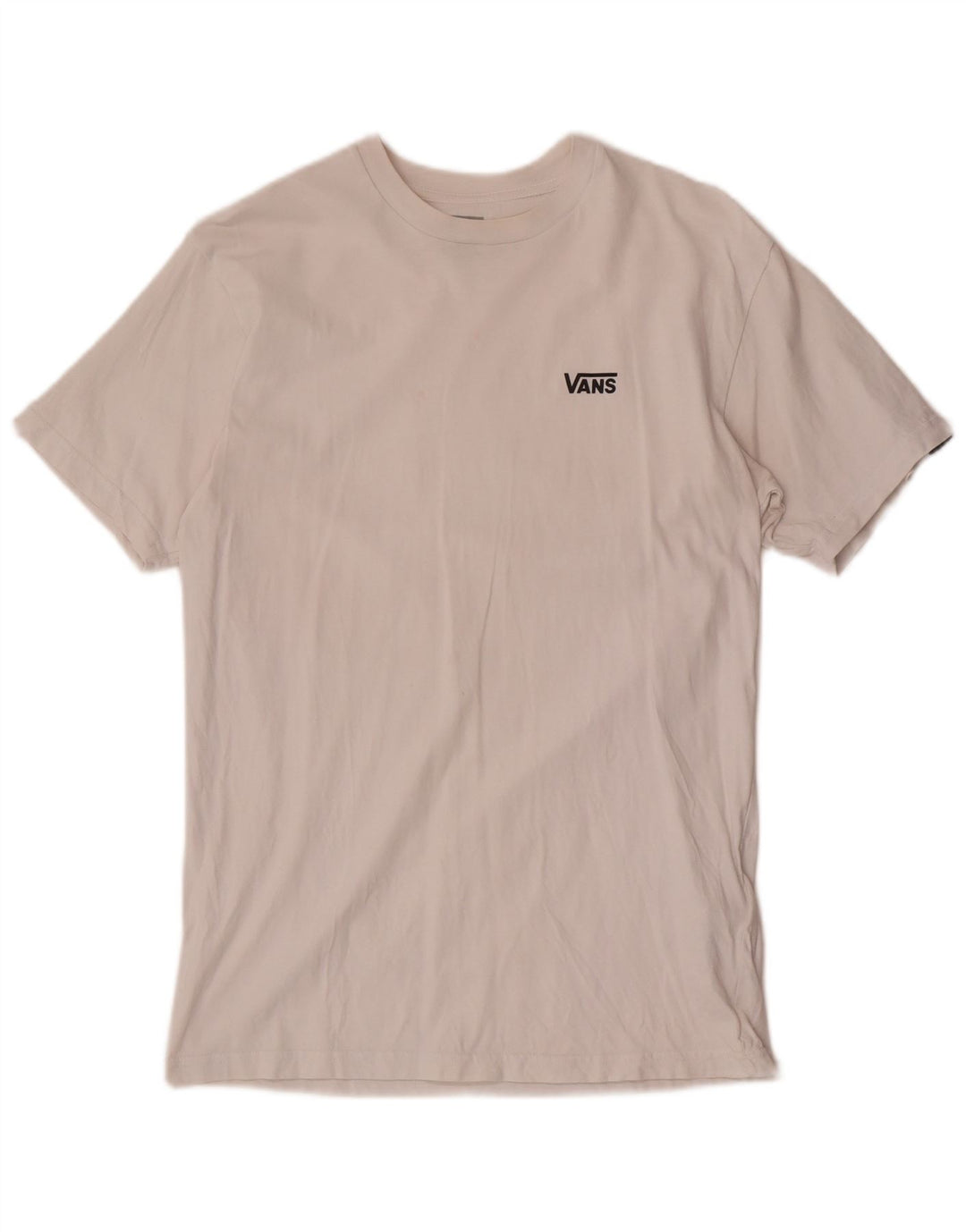 Vans Mens Classic Fit póló felső, közepes fehér pamut