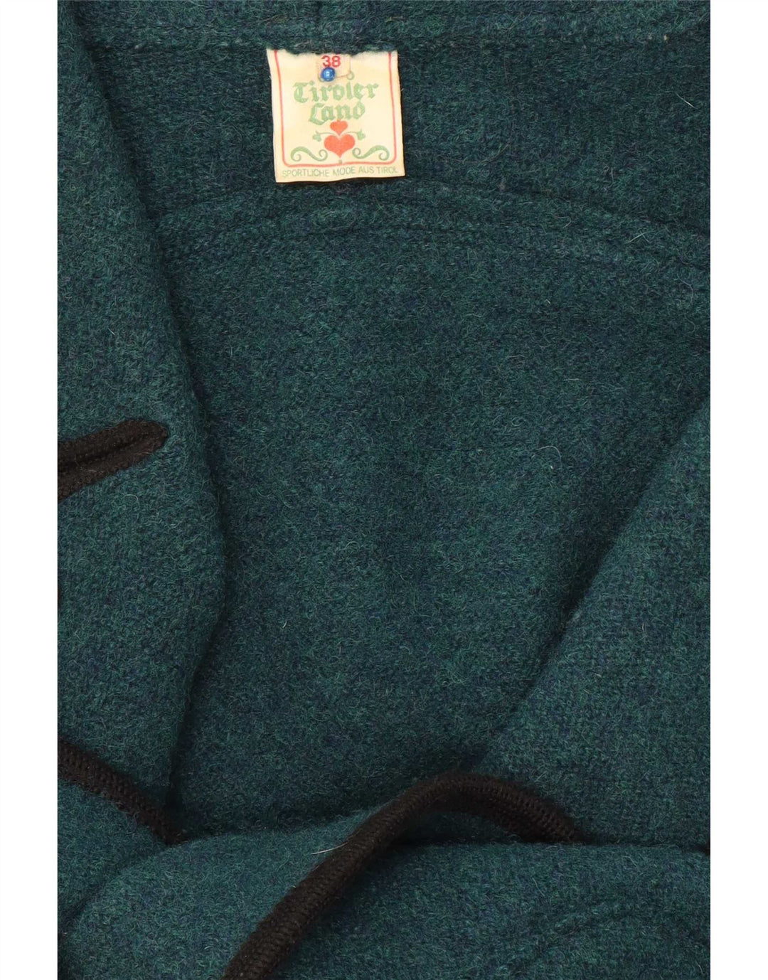 Vintage Womens Oversized Double Breasted Blazer Jacket EU 38 Medium Green