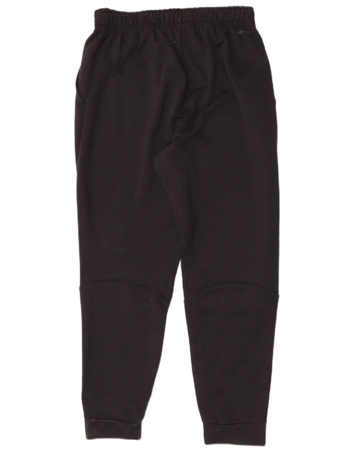 Nike Mens Dri Fit Tracksuit Trousers Joggers Large  Black Polyester