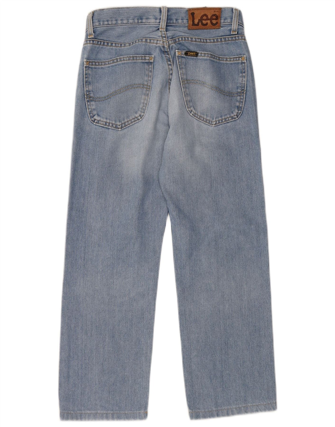 Lee Mens Seattle Straight Jeans W29 L24 Blue Cotton