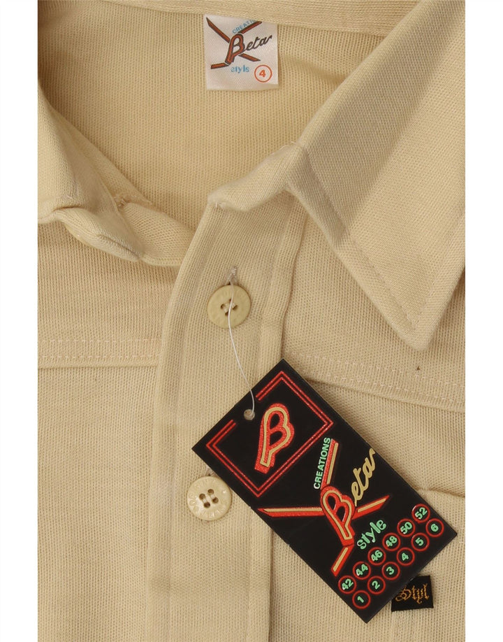 BETA Langærmet polotrøje til mænd IT 48 Medium Beige