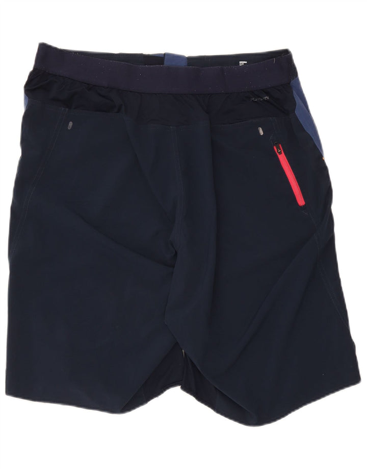 Reebok Herren Badeshorts XL Marineblau Colourblock Polyester