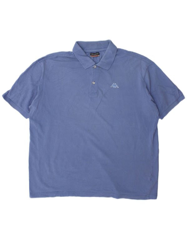Polo Kappa Uomo 2XL Cotone Blu