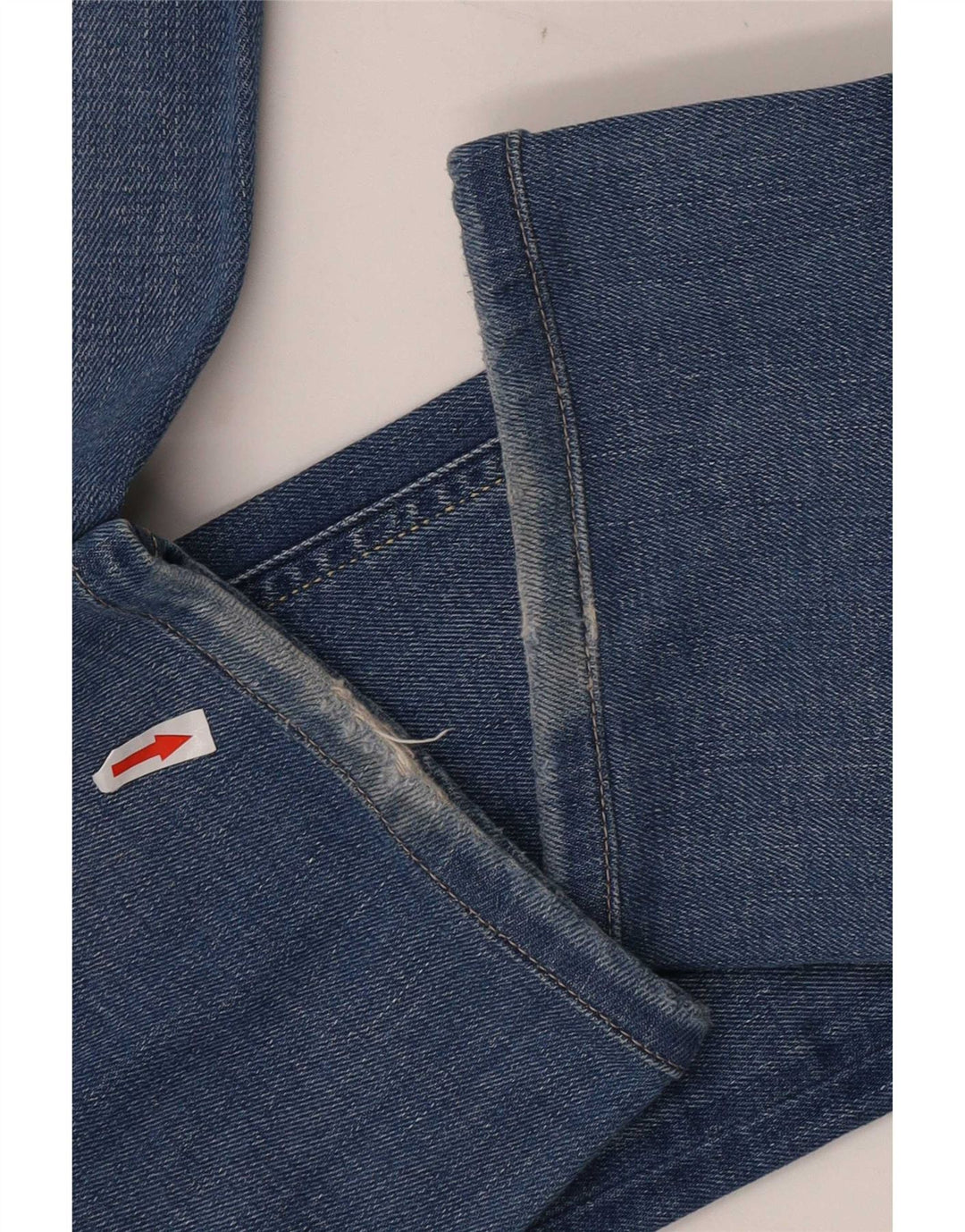 Diesel Womens Doozy Straight Jeans W26 L32 Blue Cotton