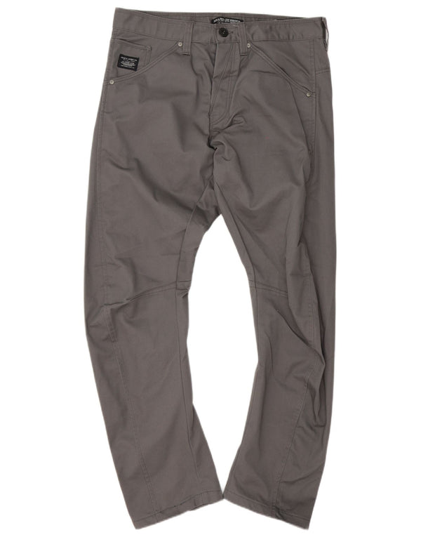 Jack & Jones Ανδρικό Anti Fit Casual Παντελόνι W34 L31 Γκρι βαμβακερό