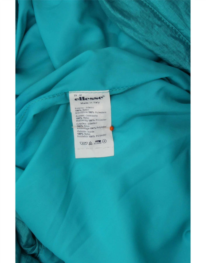 Tuta da sci da donna Ellesse IT 46 Large Blu Nylon Retro
