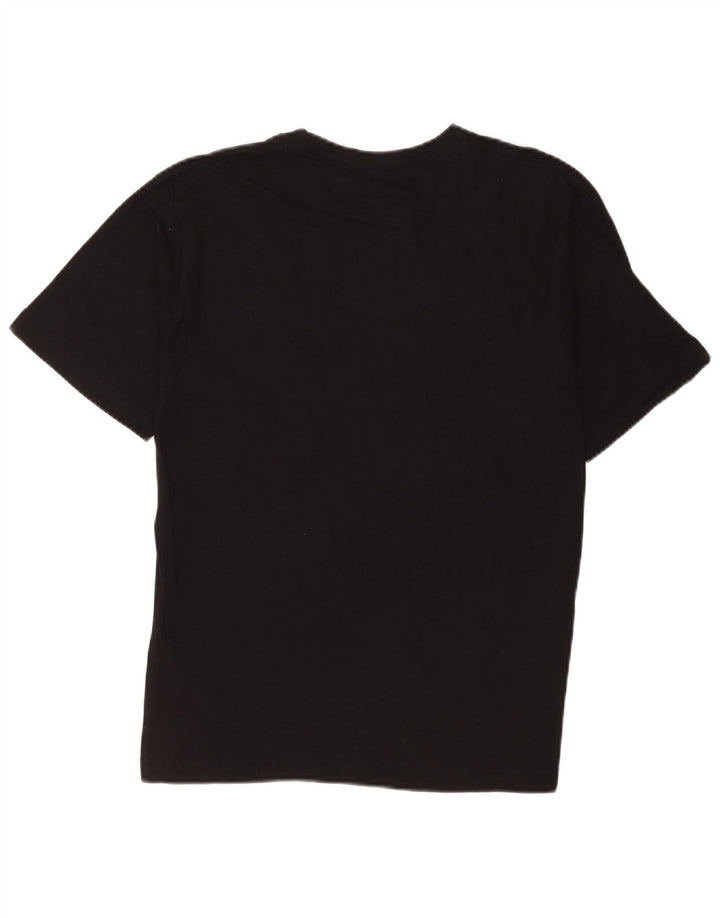 Reebok Mens T-Shirt Top Large Black Cotton