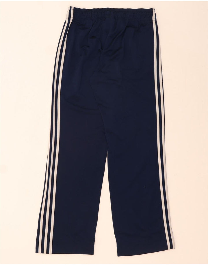 Adidas Mens Tracksuit Trousers Medium  Navy Blue Polyester