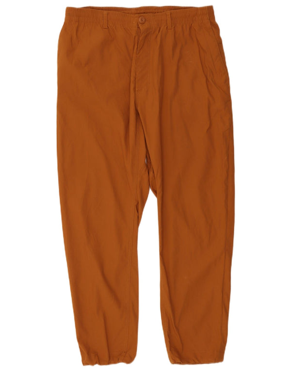 Nike Mens Dri Fit Slim Cargo Trousers Large W36 L29 Brown Polyamide