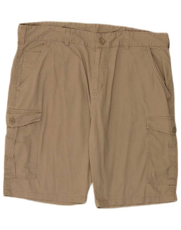 Mountain Warehouse Herren-Cargoshorts, W38, XL, Khaki, Baumwolle
