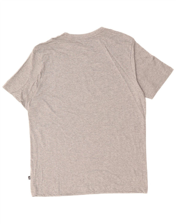 Tricou grafic PUMA pentru bărbați Top mare, gri cu pete