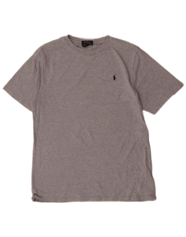 T-shirt Polo Ralph Lauren per ragazzi 15-16 anni XL in cotone grigio