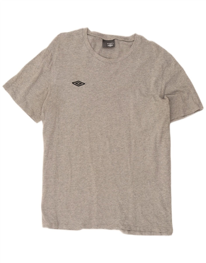 Umbro Mens T-Shirt Top 2XL Grey