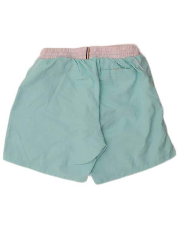 Pantaloncini da bagno per ragazzi Hugo Boss 13-14 anni Small Blue Colourblock