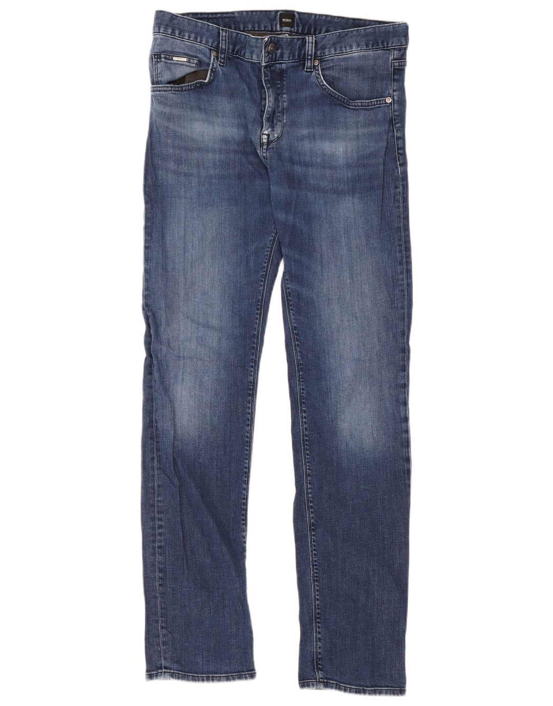 Jeans slim da uomo Hugo Boss W34 L32 Blu