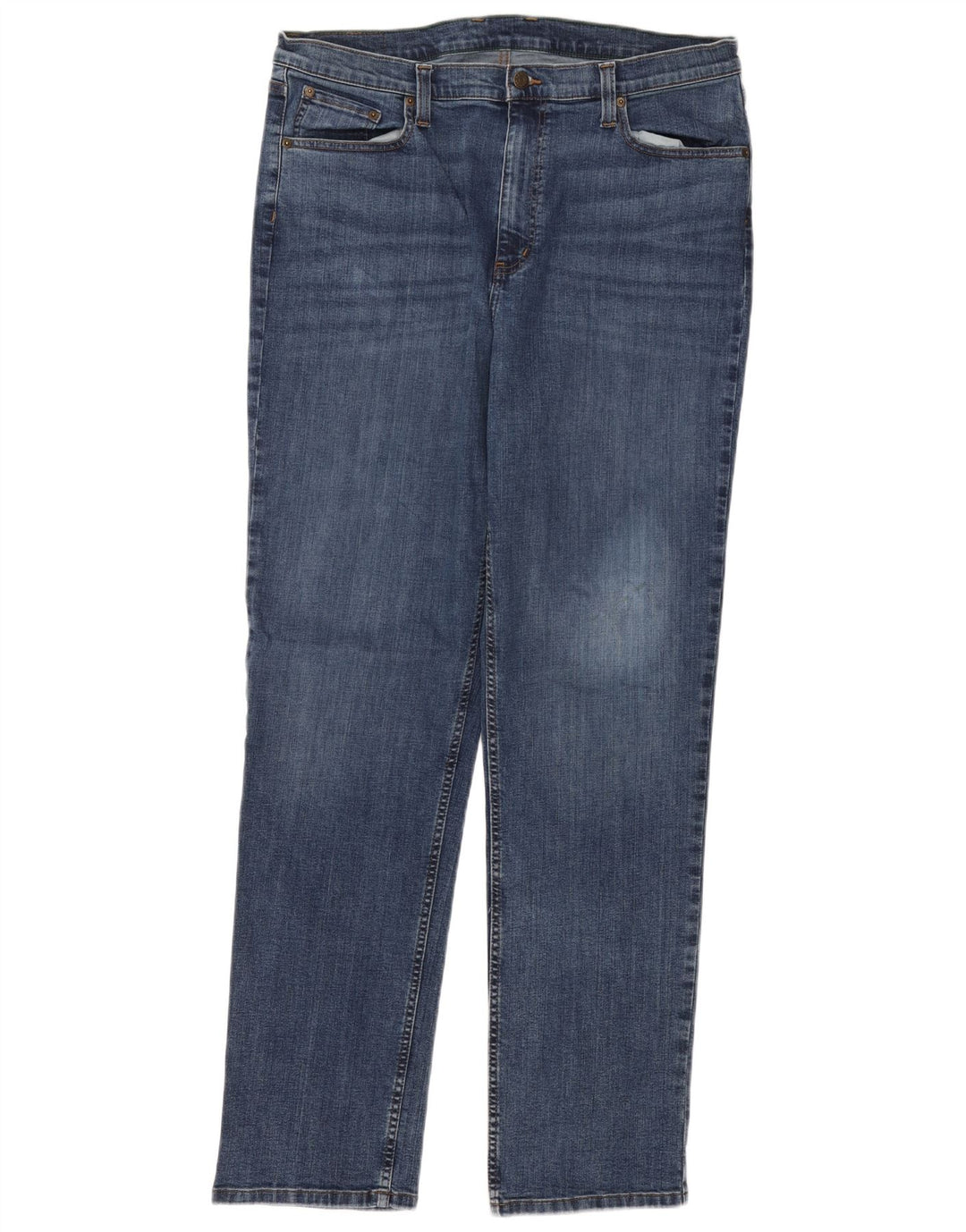 L.L.BEAN Mens Slim Jeans W38 L34 Blue Cotton