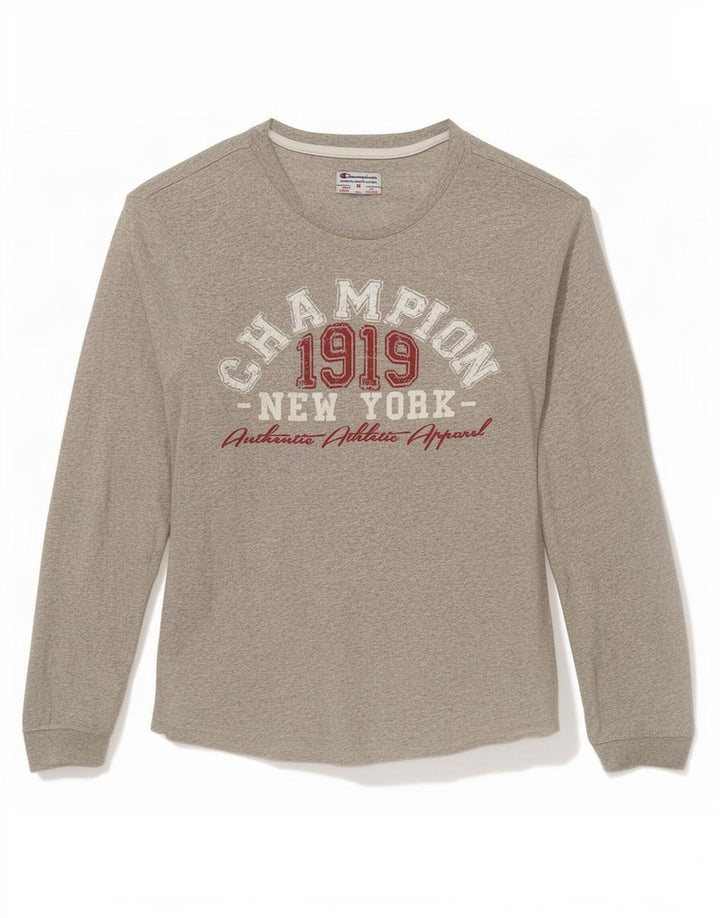 Champion Drenge Grafisk T-Shirt Top 9-10 år Medium Grå Flecked