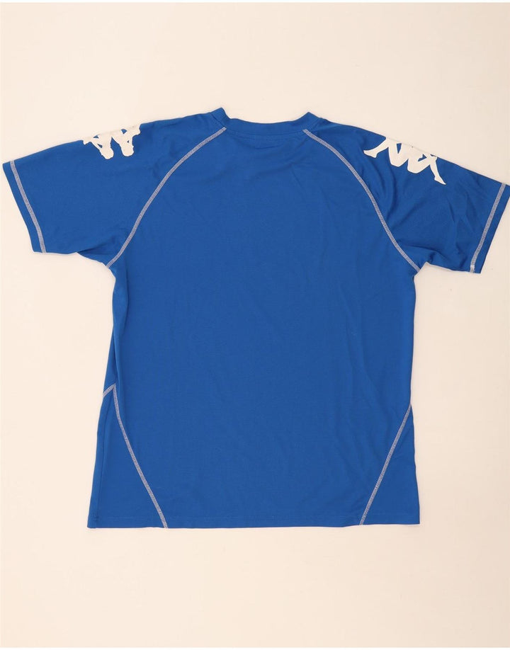 KAPPA Mens Graphic T-Shirt Top XL Blue