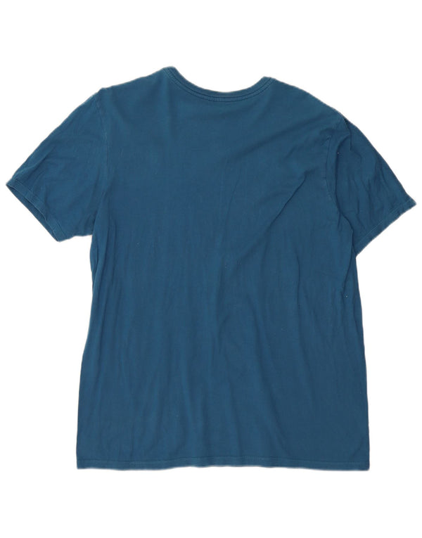 Męski T-shirt Nike z grafiką, duży, niebieski
