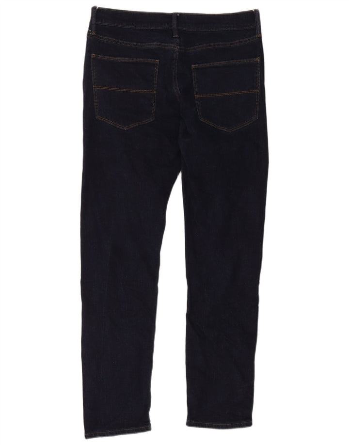 Marks & Spencer Mens Slim Jeans W30 L31 Navy Blue Cotton