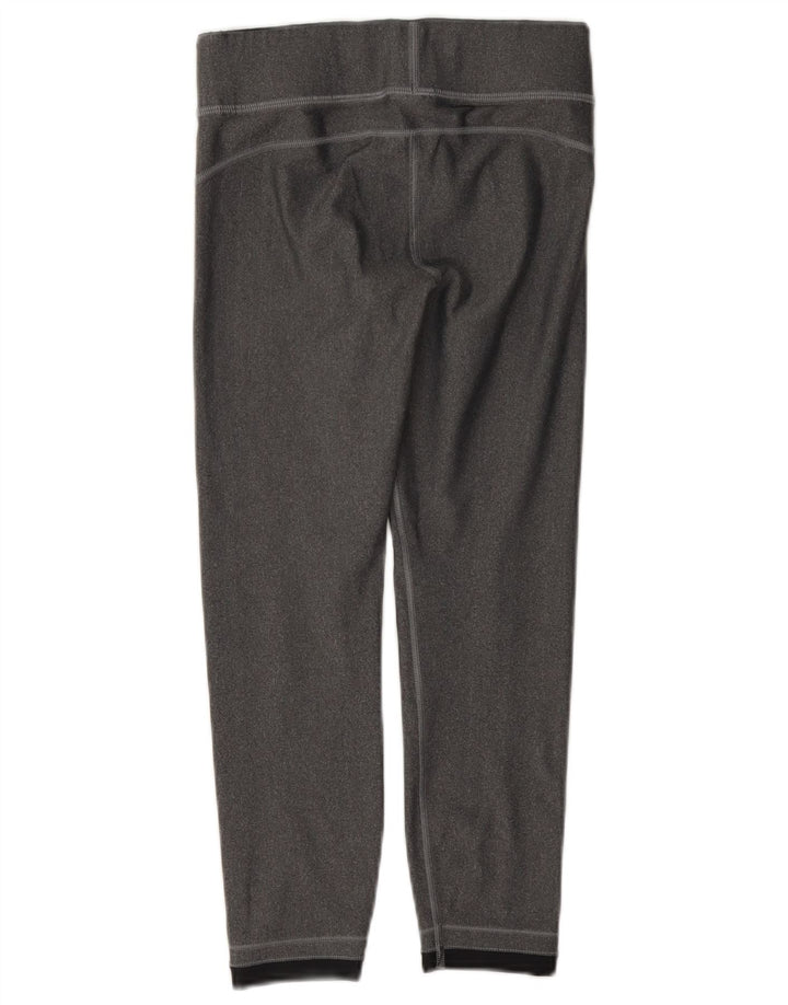 Under Armour Womens Crop Leggings UK 4 XS Grå Polyester