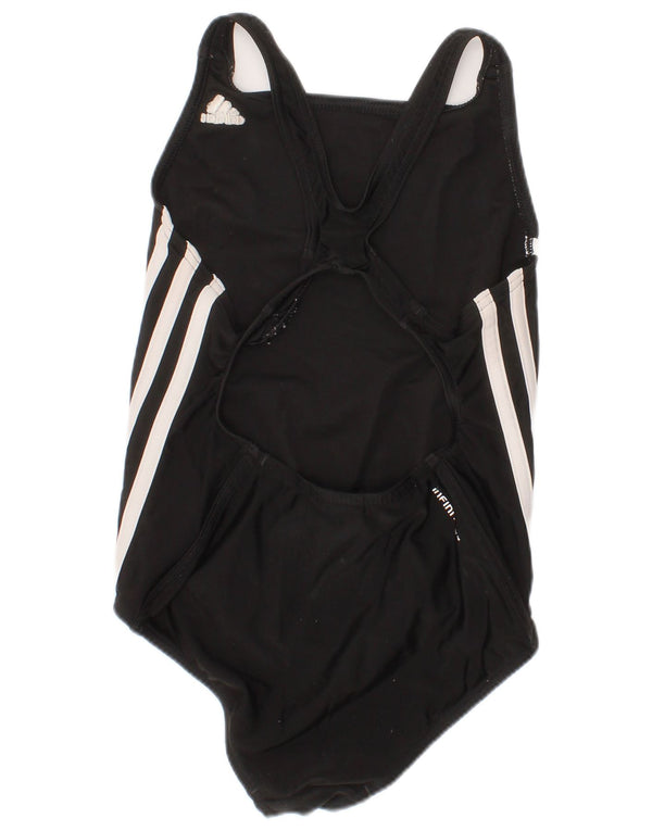 Adidas Mädchen Bademode 9–10 Jahre schwarz gestreift Polyester Sport