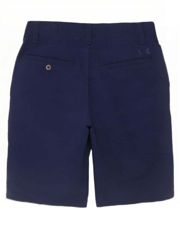 Pantaloncini chino larghi da uomo Under Armour Heat Gear W30 medio blu navy