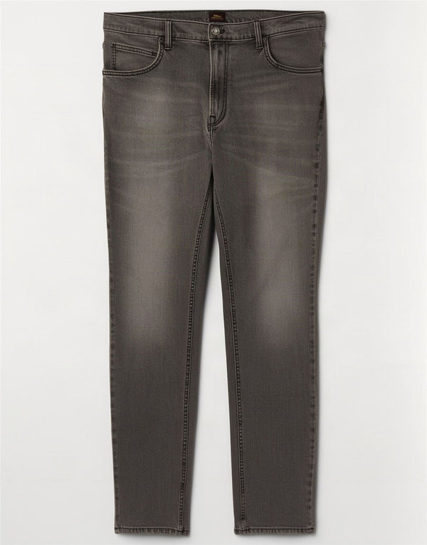 Blugi Lee Rider Slim Straight pentru bărbați W36 L32 bumbac gri
