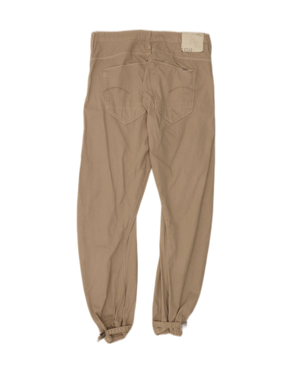 G-Star Womens Joggers Casual Trousers W28 L27 Beige