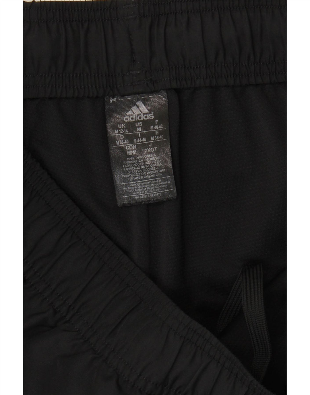 ADIDAS Womens Climalite Tracksuit Trousers UK 12/14 Medium Black Polyester